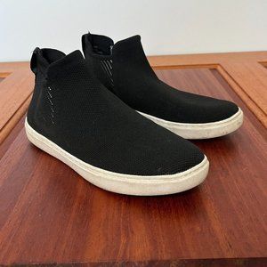 Kally & Katie Black Casual Slip On Comfort Shoes Womens Size 8 Knit